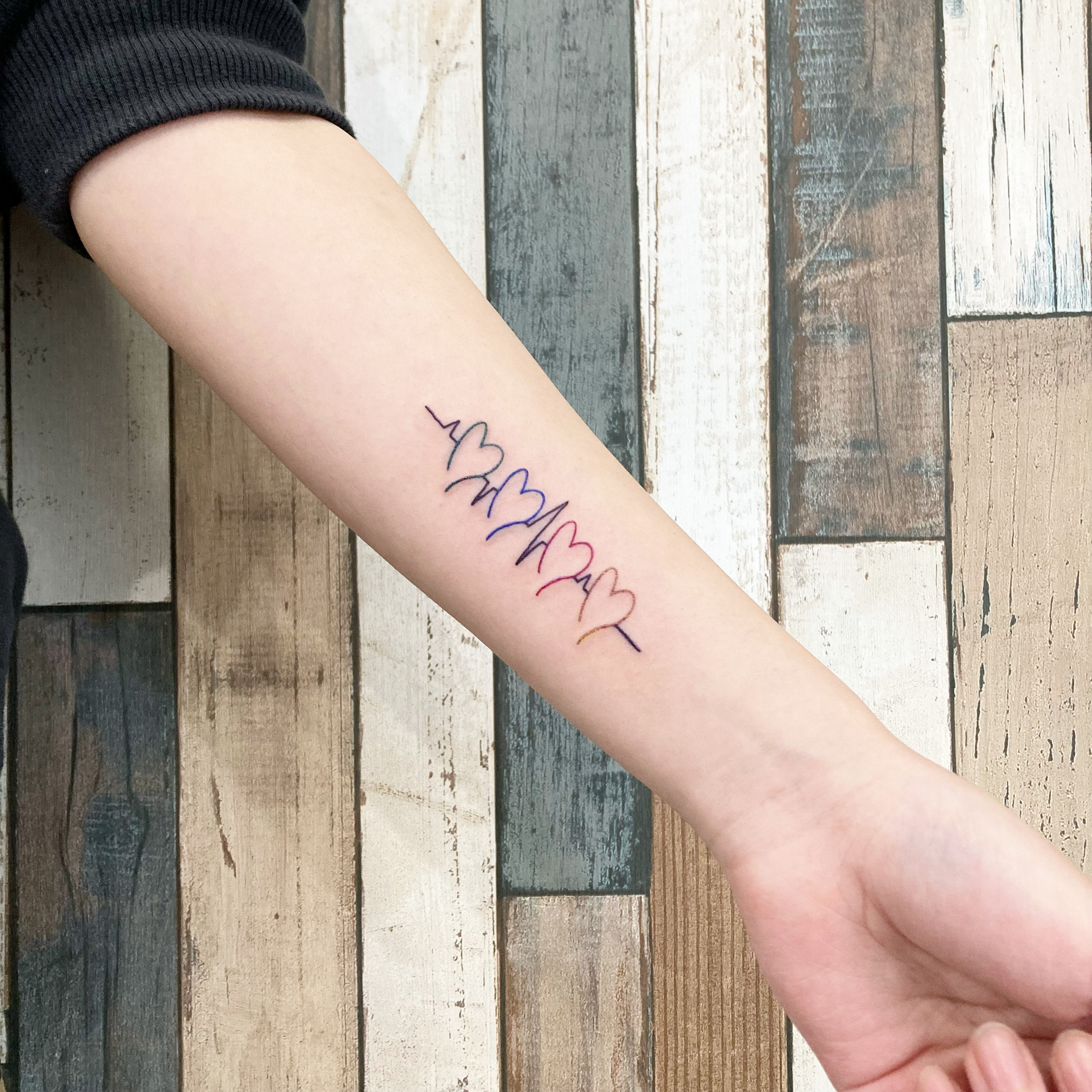 キャラクター タトゥー 成長記録