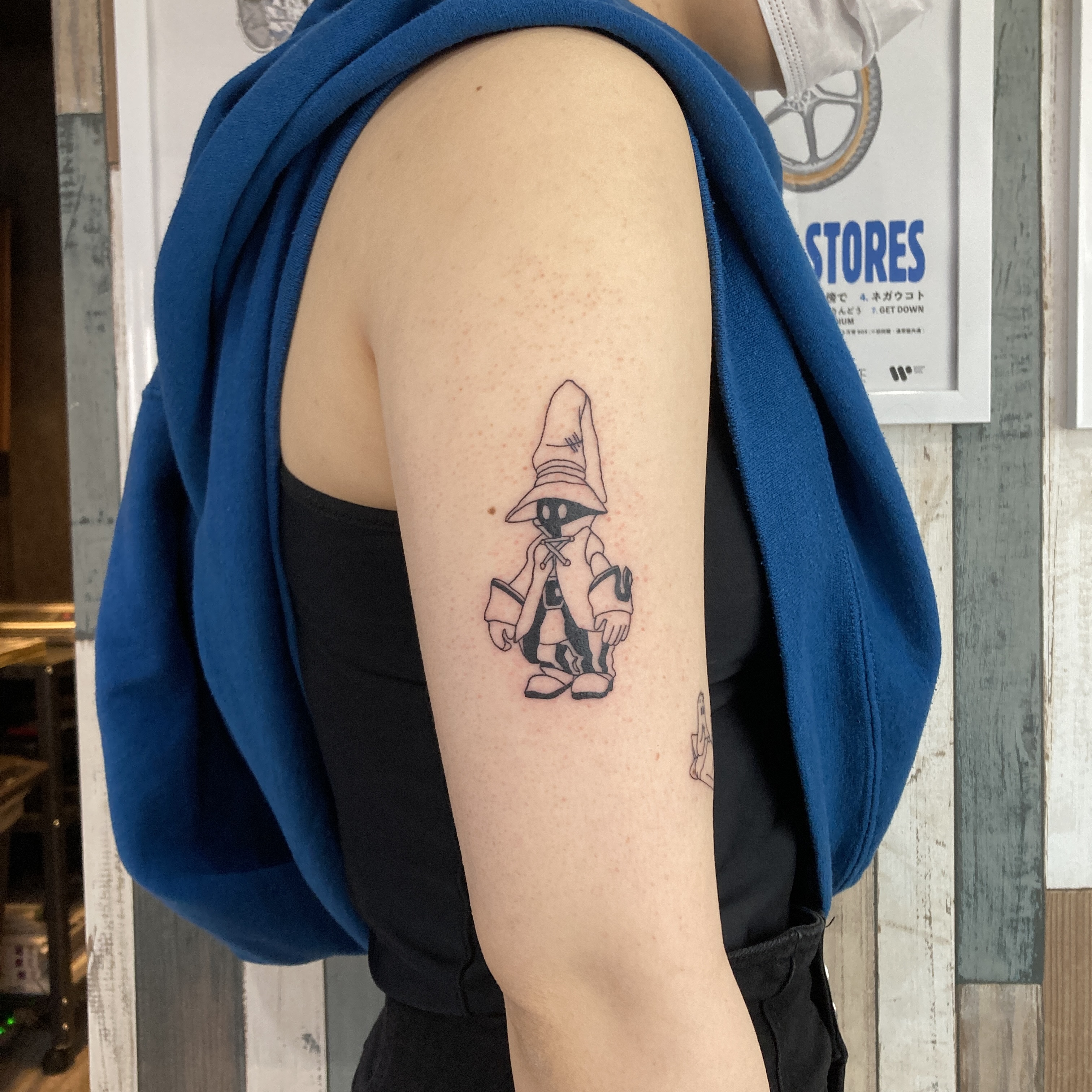 キャラクター タトゥー 成長記録