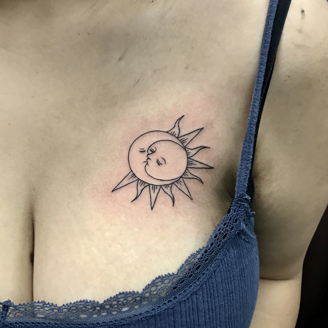太陽・月 -sun・moon- タトゥー