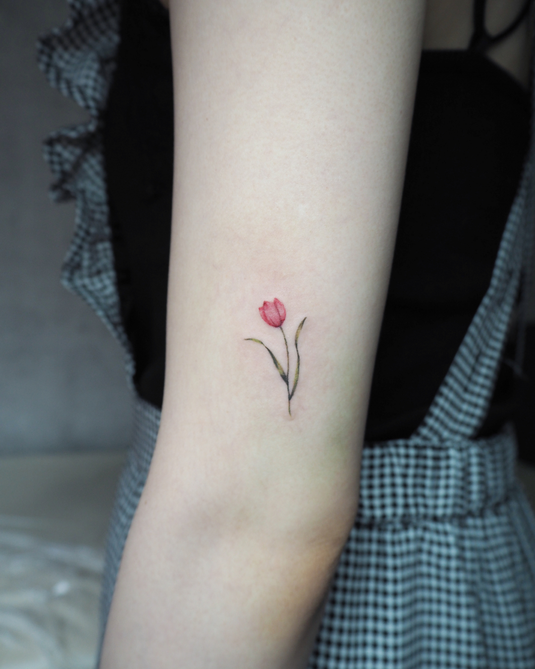 チューリップ　-flower tattoo- タトゥー