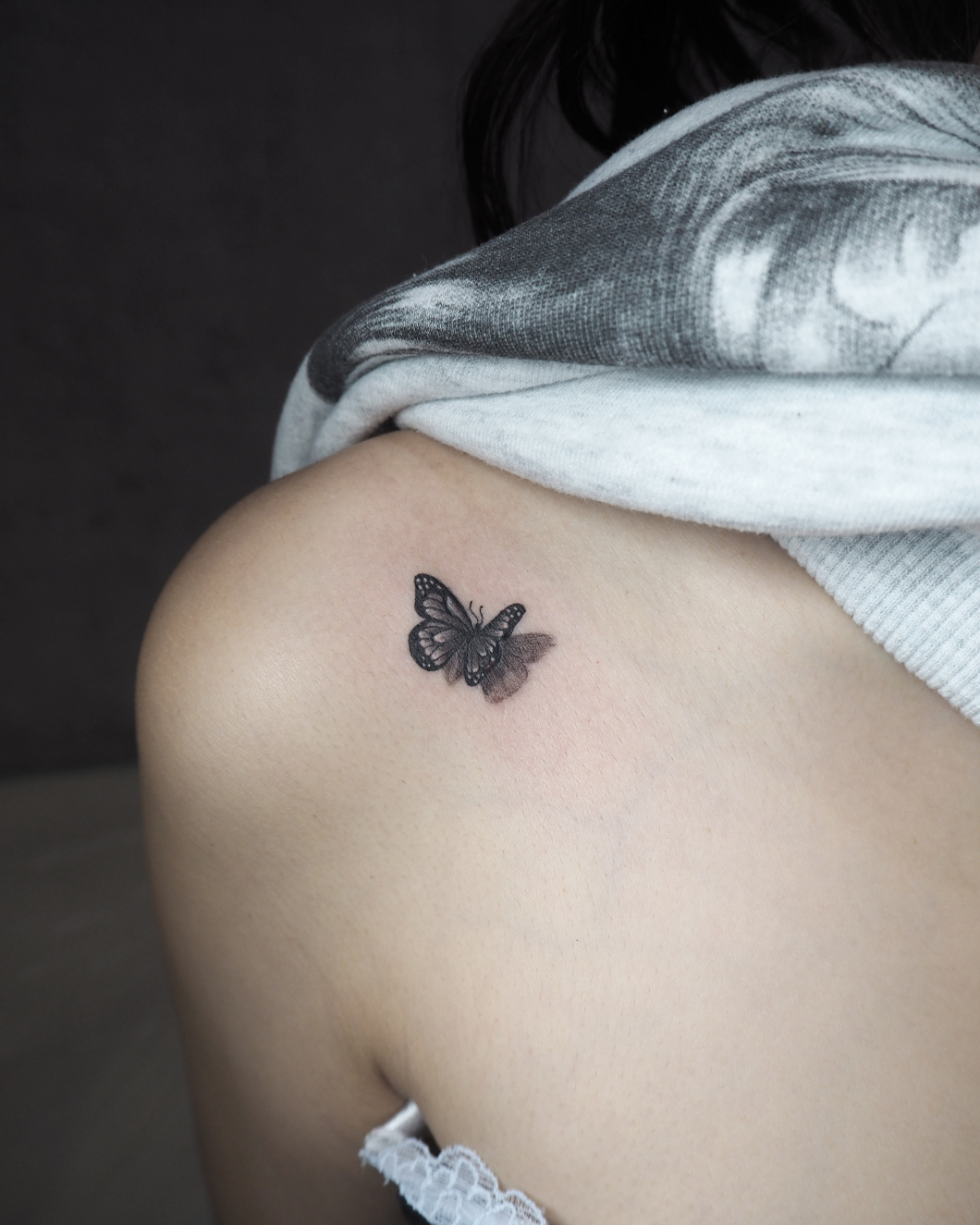 蝶々 -butterfly tattoo- タトゥー