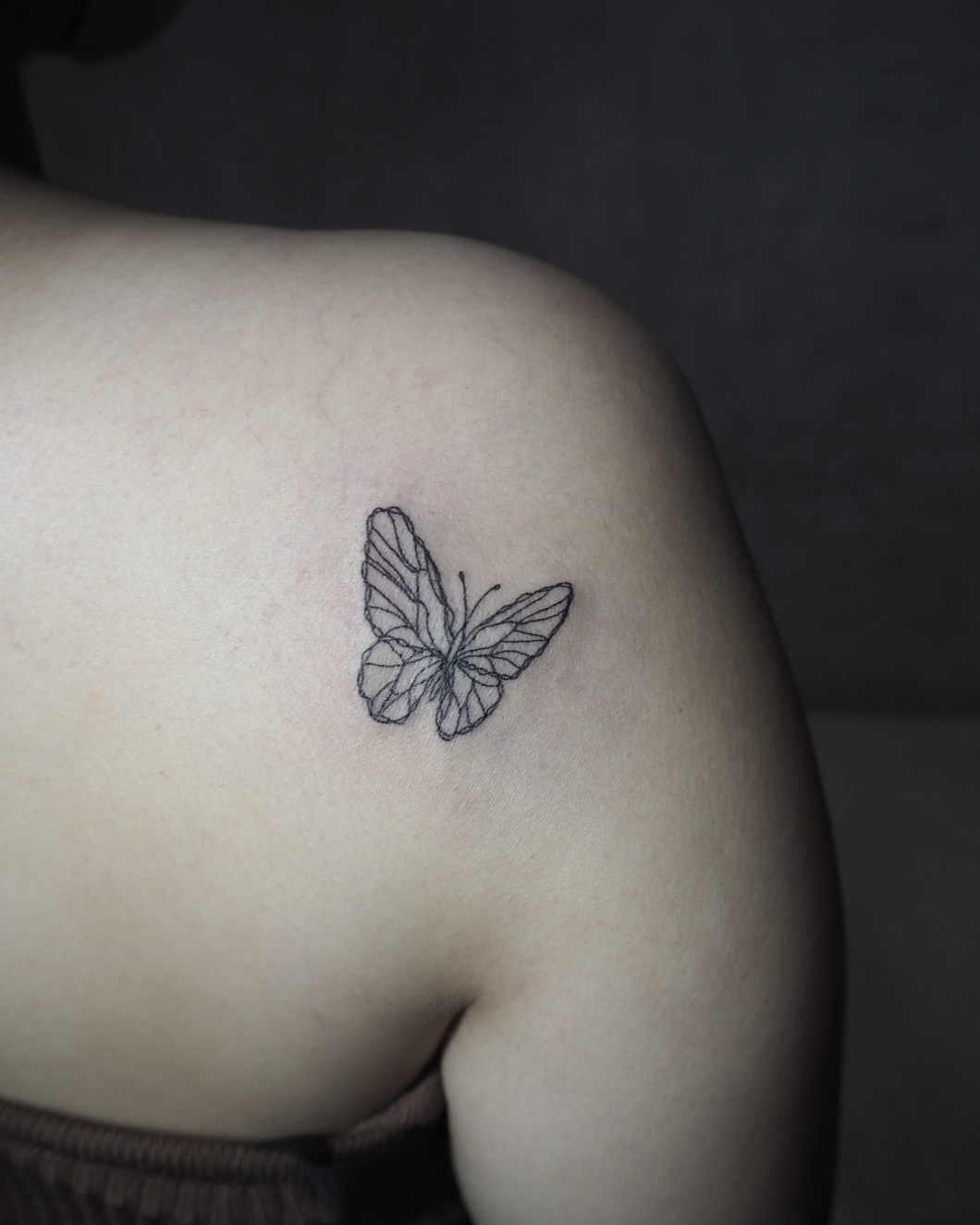 蝶々　-butterfly tattoo- タトゥー