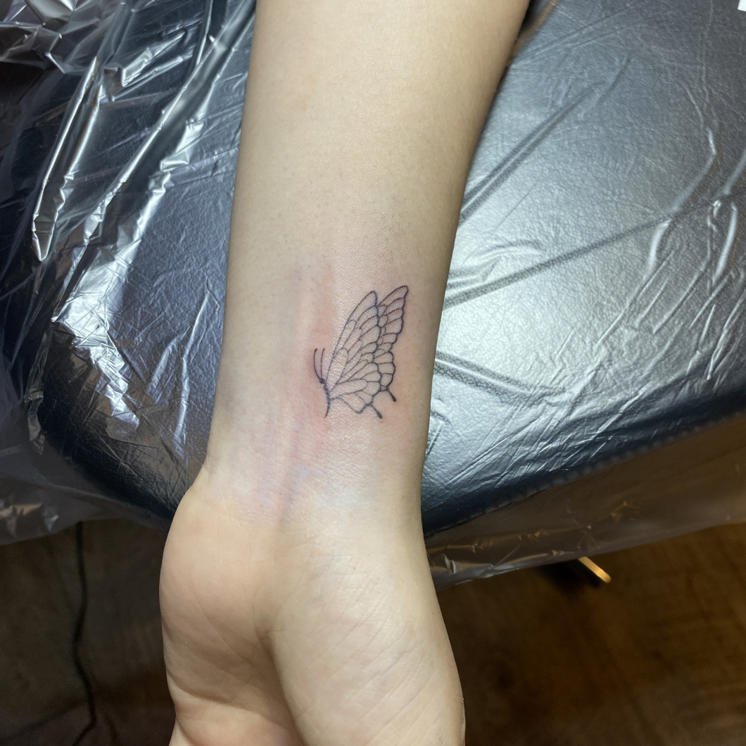 蝶々 タトゥー　-butterfly tattoo-