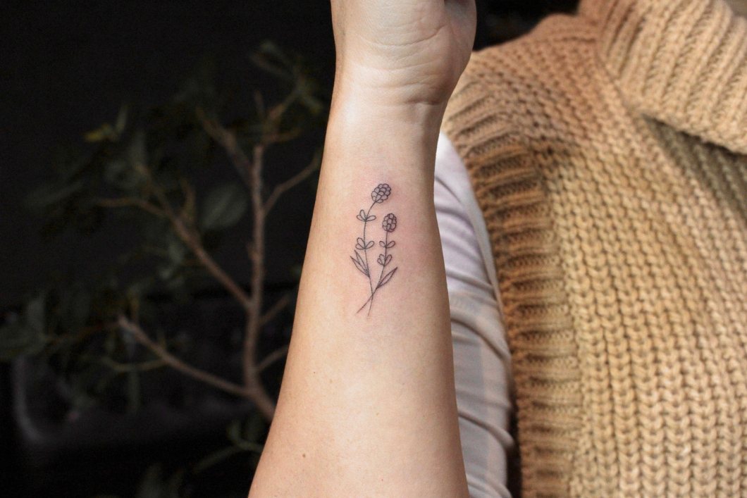 フラワータトゥー -flowers tattoo-