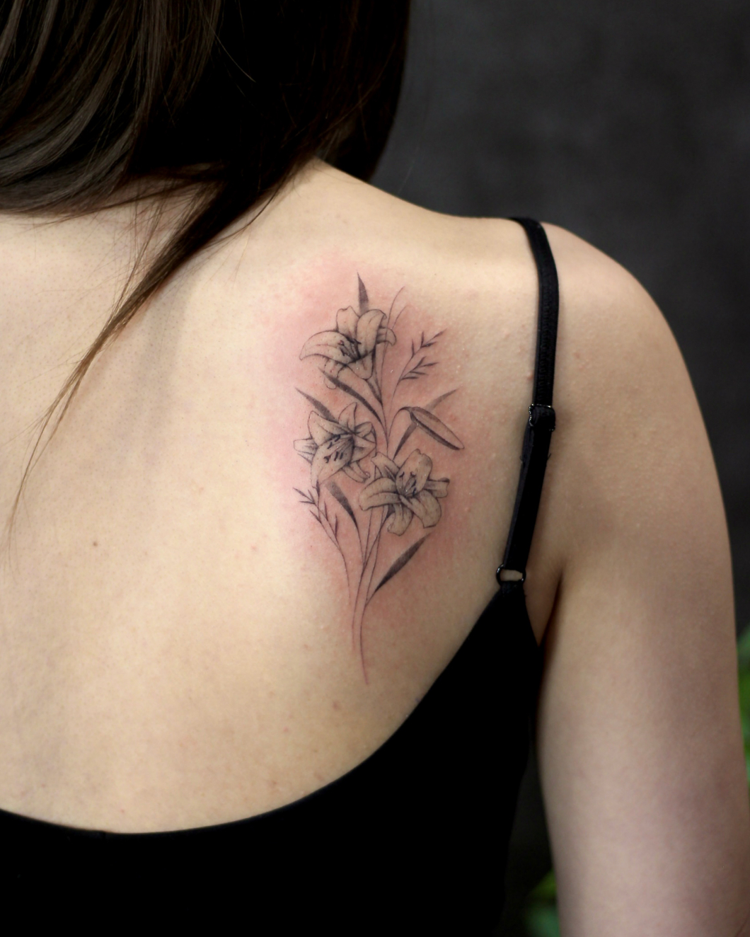 百合−Lily− flower tattoo