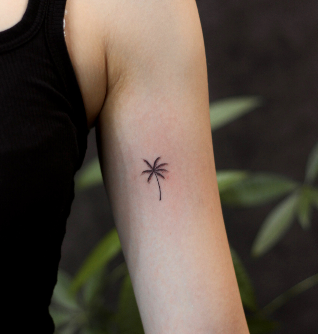 ヤシの木　−palm tree tattoo−