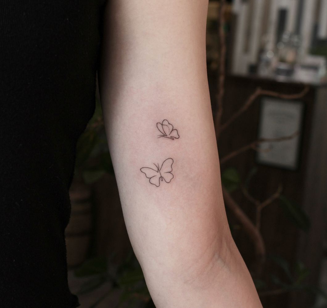 蝶々　−butterfly tattoo−