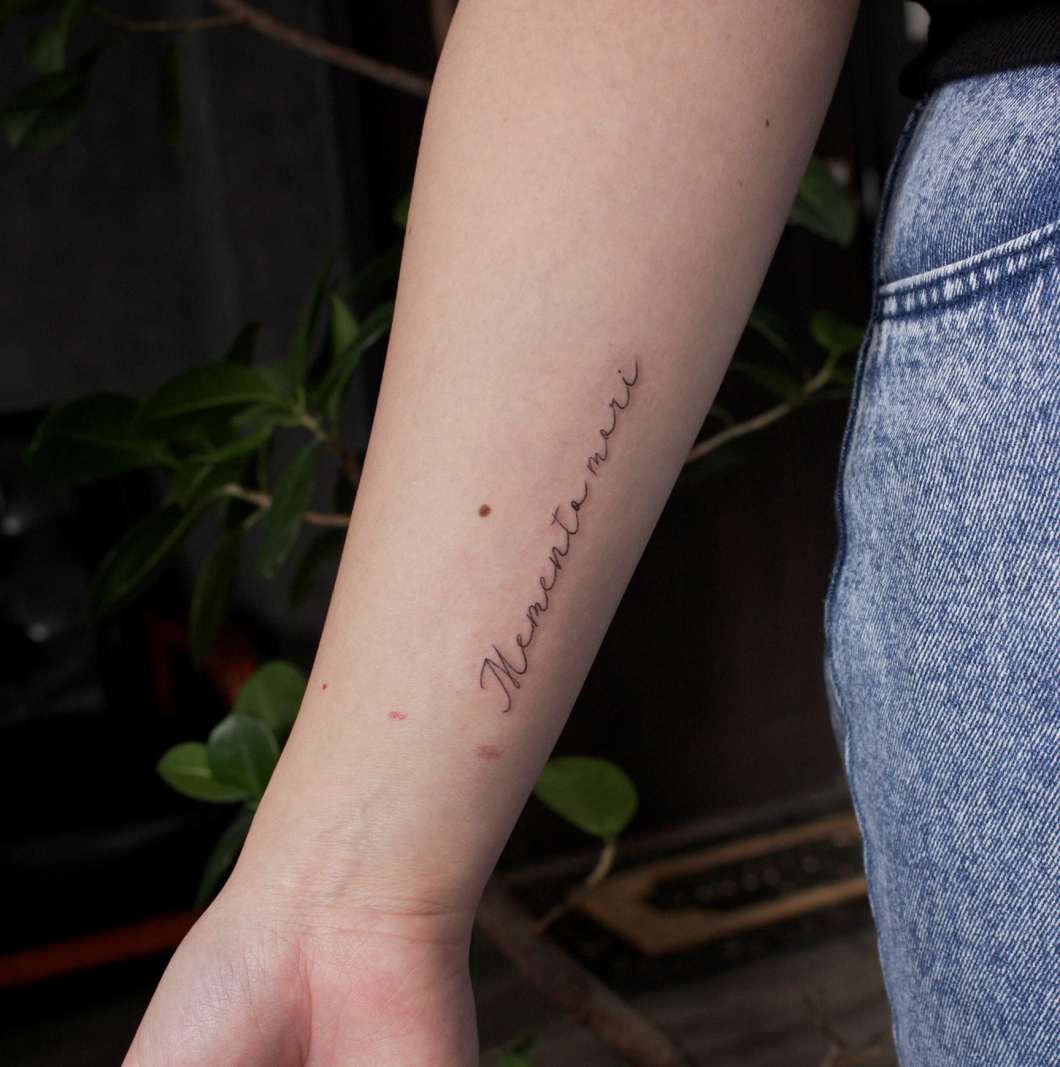 レタリング　−lettering tattoo−
