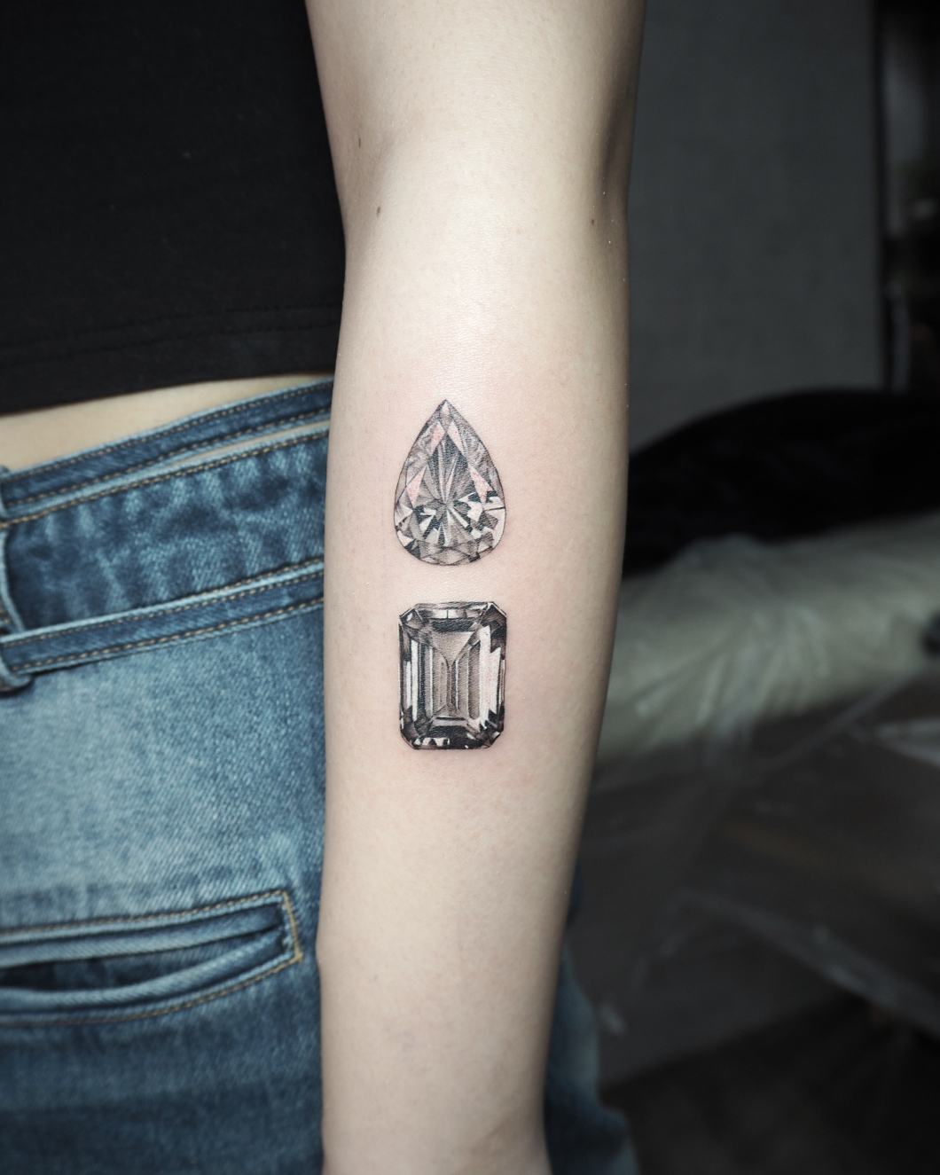 ダイヤモンド　−Diamond jewelry tattoo−