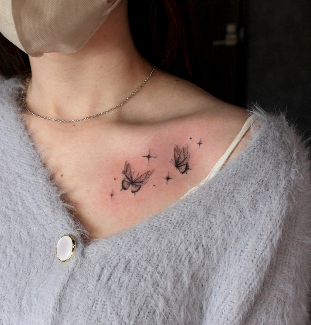 蝶々　−butterfly tattoo−