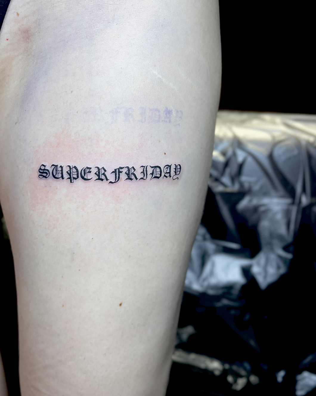 lettering tattoo