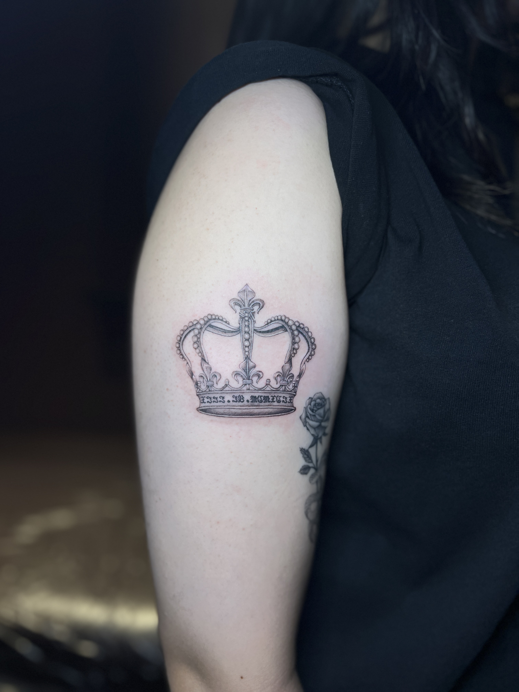 crown tattoo