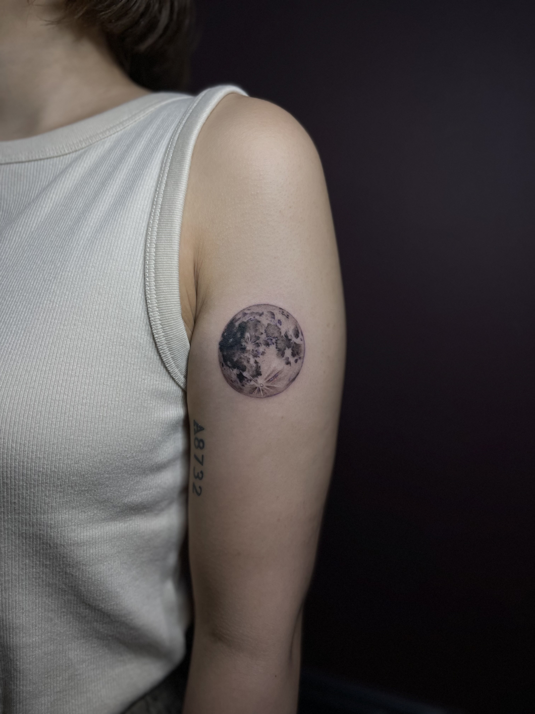 Moon tattoo