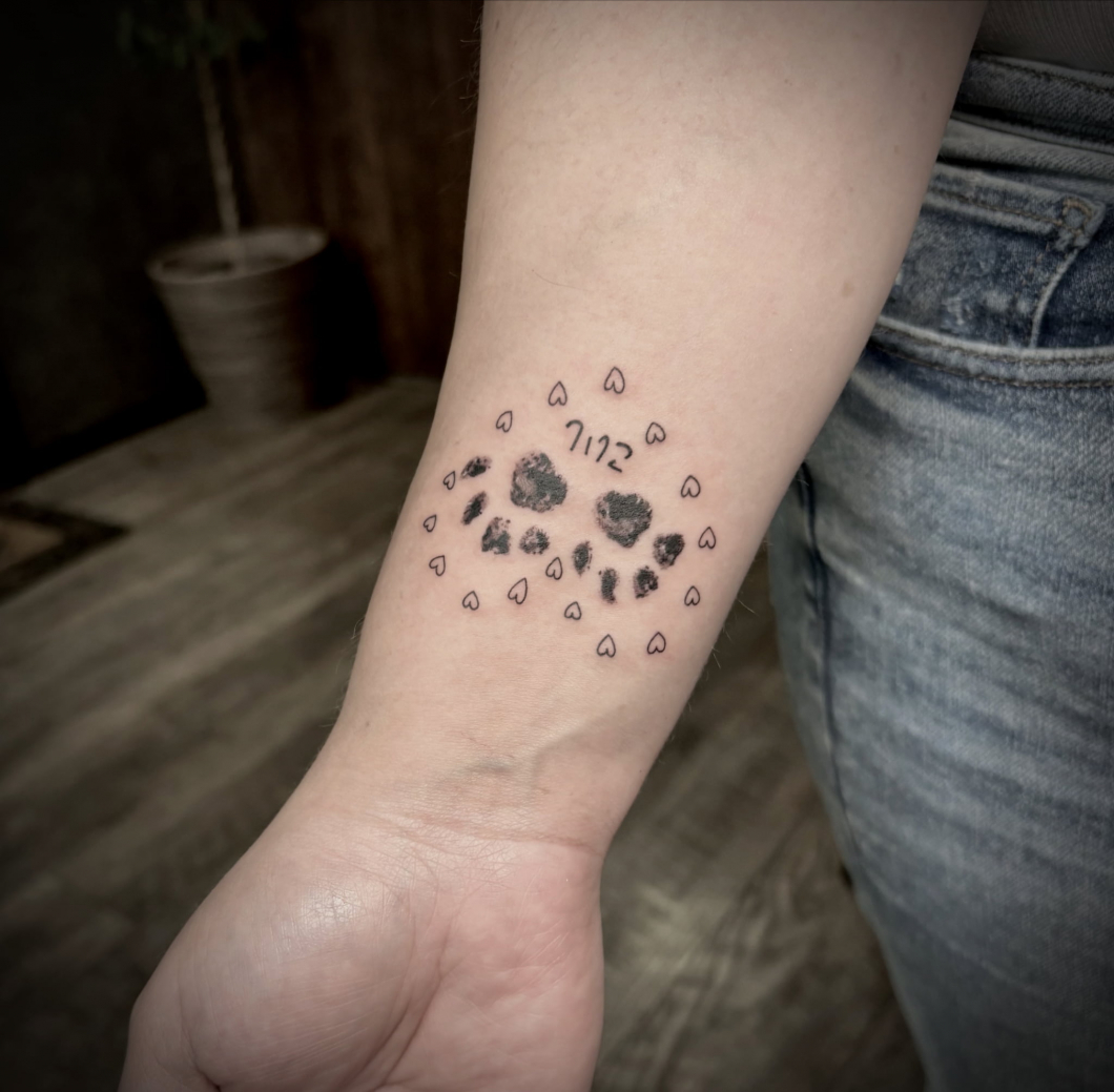 肉球　名前　タトゥー