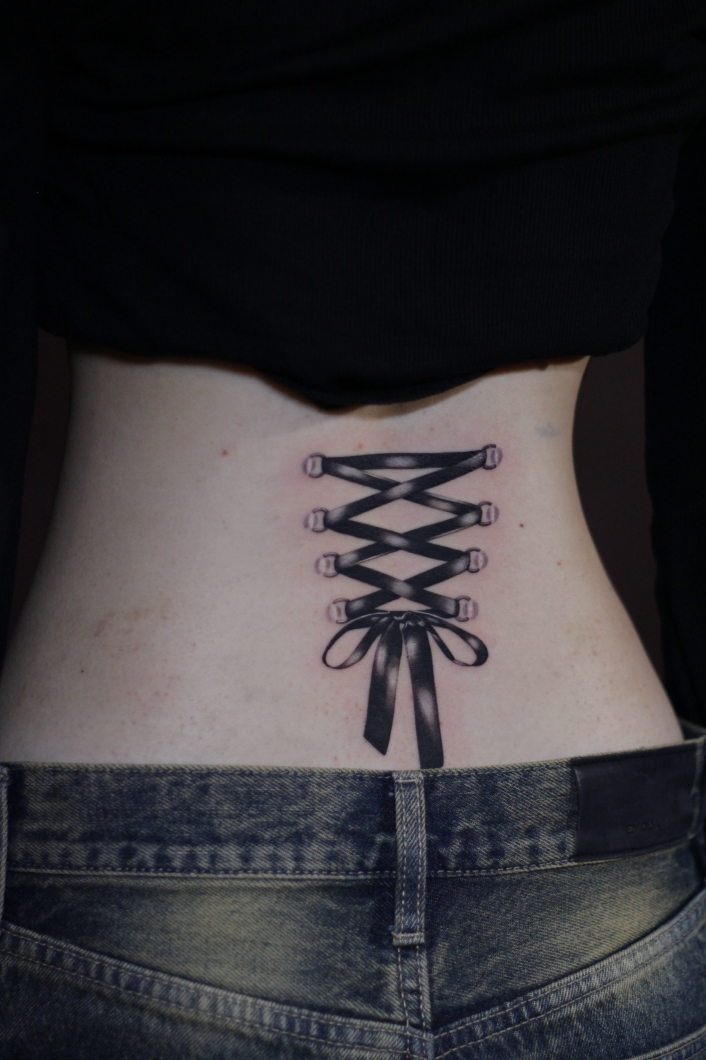 コルセットリボン