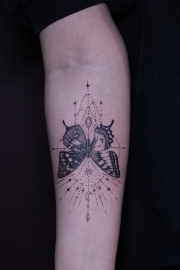 蝶×ジオメトリック