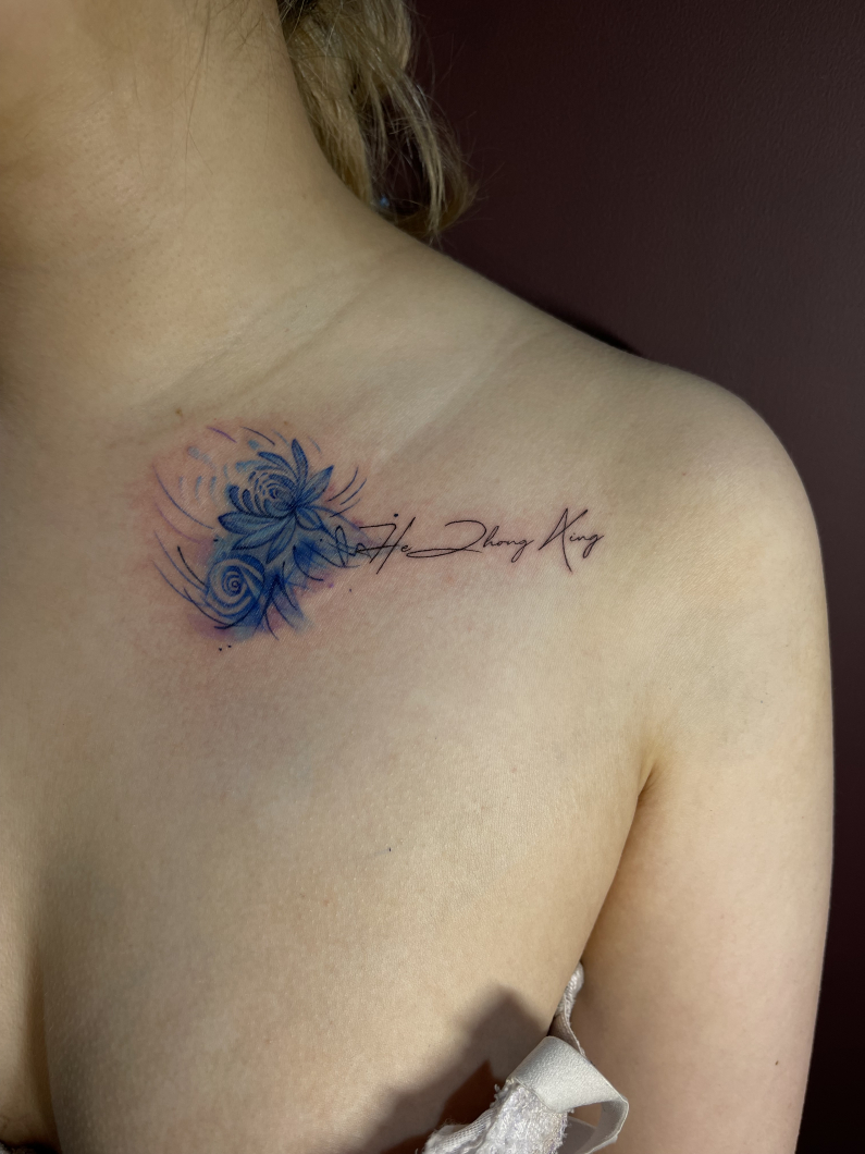 Rose×Lotus×lettering