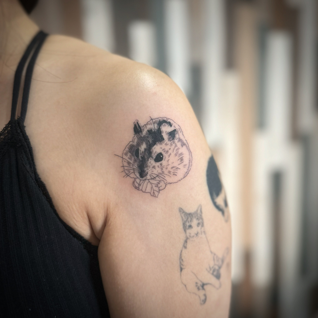 ハムスター持ち込み