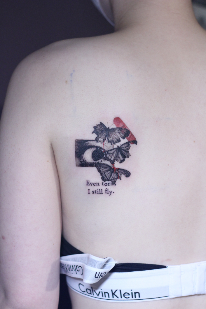 コラージュタトゥー